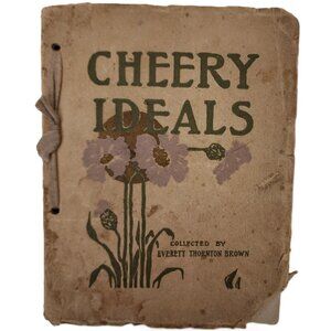 Cherry Ideals 1912 Chapbook Binding Trade Paperback by Everett Thornton Brown
